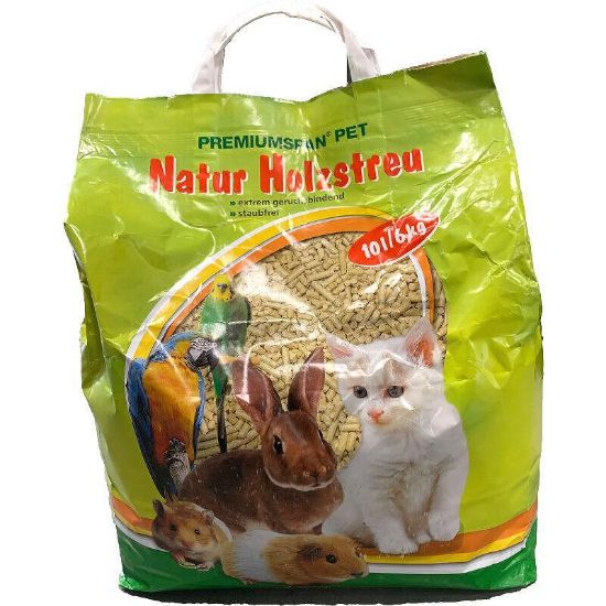 HVT Eco - Дървена еко тоалетна за котки и малки животни, 12 кг.