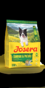 Josera Lachs & Kartoffel – суха храна със сьомга и картофи за израснали кучета с чувствителна кожа и стомах, 0.9 кг 3