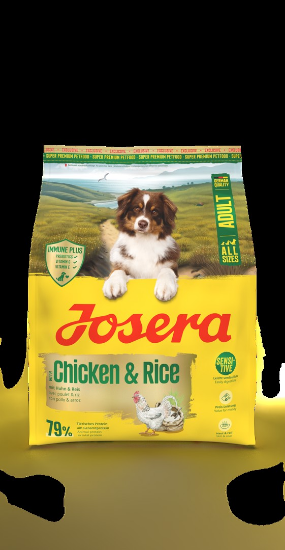 Josera Poultry Menu - Пълноценна суха храна за израснали кучета с птиче месо 900 гр.