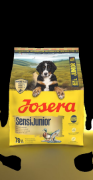 Josera Dog Sensi Junior - Пълноценна суха храна за подрастващи чувствителни или спортуващи кучета с пилешко, патешко месо и ориз, 900 гр. 1