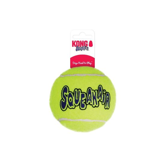 Kong Squeaker Tennis Air Ball Small - Тенис топка за кучета с пискюл 5 см.