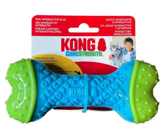 Kong Core Strength Small/Medium - Здрав гумен кокал за кучета