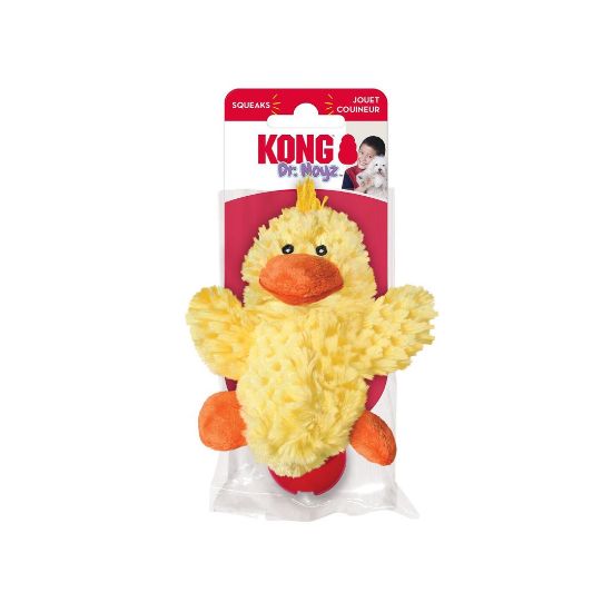 Kong dog toy Duck Small - Забавна кучешка играчка - плюшено пате