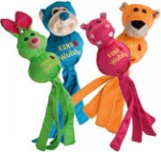 Kong Wubba Ballistic Friends Small- Забавна кучешка играчка от плат във форма на различни животни/ 1 бой 2