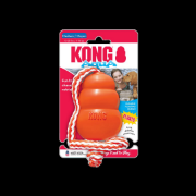 Kong Cool Aqua Large - Кучешка играчка за дърпане и дъвчене с въже 2