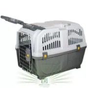 Leopet Trasportino Skudo IATA 7 - Транспортна клетка с метална врата за кучета и други домашни любимци, 105/73/76 см. 4
