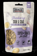 Mаc's Cat Shakery Skin &amp; Coat - Премиум лакомство за котки, без зърно, за красива козина и кожа, снакс с пилешко, сьомга и говеждо 1
