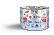 Mac's Kitten Chicken and Beef - Премиум консервирана храна за подрастващи котки, без зърно, с пилешки сърца и телешко месо, 400 гр. 3