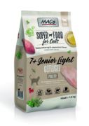 Mac’s 7+ Senior Chicken/ Light - Супер премиум суха храна за котки над 7 годишна възраст, без зърно , с пилешко месо,червена боровинка и картофи 7 кг. 1