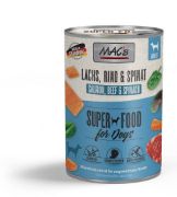 Mac's Dog Salmon - Пълноценна консервирана храна за кучета, без зърно, със сьомга и спанак, 400 гр 2