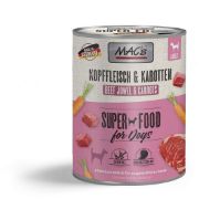Mac's dog beef and carrot - Пълноценна консервирана храна за кучета с говеждо месо и моркови, 800 гр 1