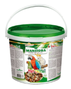 Manitoba Fruit Cocktail - Премиум допълнителна храна за папагали от плодов микс 4 кг. 1
