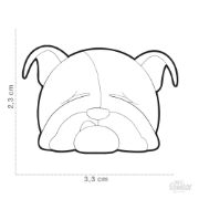 My Family Dog Tag ID - Кучешки адресник - порода Английски Булдог 2