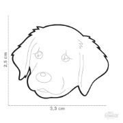 My Family Dog Tag ID - Кучешки адресник - порода Голдън Ретривър 2