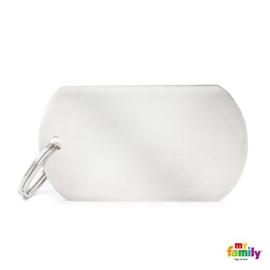 My Family ID Tag Basic collection Small Military - Кучешки адресник - малка военна плочка