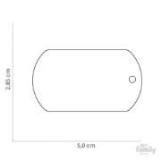 My Family ID Tag Basic collection Small Military - Кучешки адресник - малка военна плочка 3