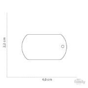 My Family ID Tag Basic collection Small Military - Кучешки адресник - малка военна плочка 4