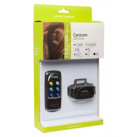 Num'Axes Canicom 200 First - Тренировъчен нашийник с дистанционно управление, 38 х 68 х 43 см.