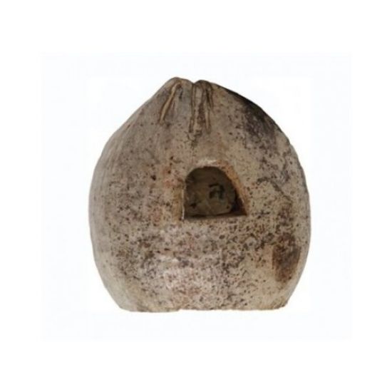 Savannah Coconut Home Reptiles-Planet Natural - Къщичка от кокос за терариуми, подходяща за бебета змии