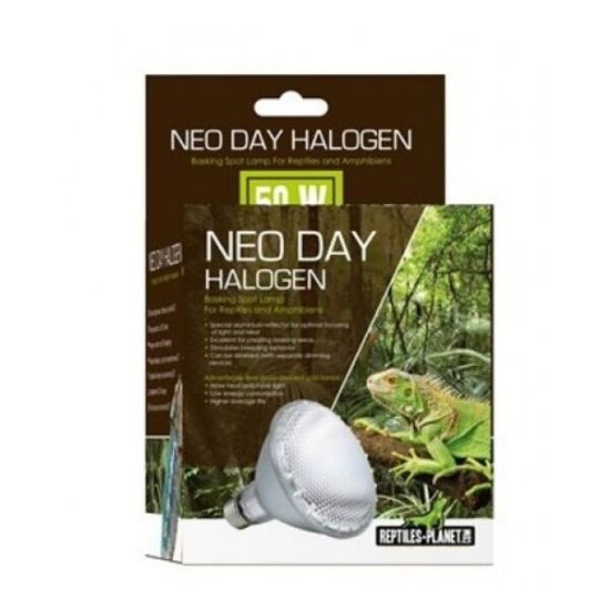 Savannah Neo Day Halogen - Халогенна лампа за терариум,улеснява храносмилането, 50 W
