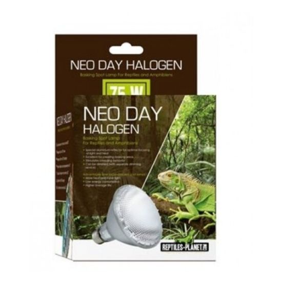 Savannah Neo Day Halogen - Халогенна лампа за терариум,улеснява храносмилането, 75 W