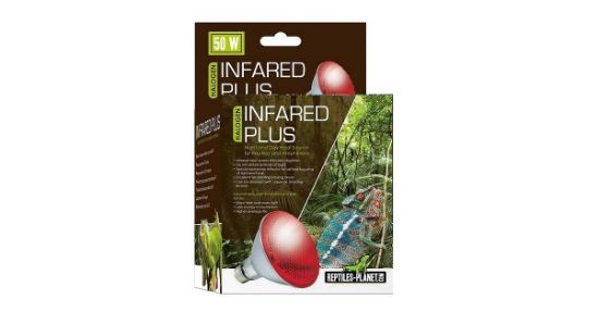 Savannah Halogen Infra Red Plus - Крушка за терариум имитираща дневна светлина и нагряваща 50 W