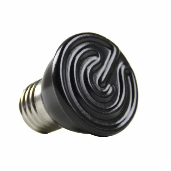 Savannah Reptiles-Planet Mini Terra Ceramic Reptiles Heating Lamp - Керамична лампа с топлинна мощност за терариум с дълъг живот, 60 W