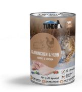 Tundra Cat Wild Rabbit Chicken - Премиум консервирана храна за израснали котки, без зърно, с дивеч, заешко и пилешко месо, 400 гр. 2