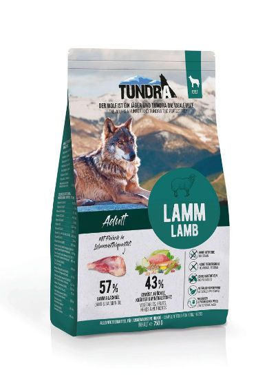 Tundra Dog Dry Adult Lamb - Премиум пълноценна суха храна за израснали кучета, без зърно , с агнешко месо 11.340 кг.