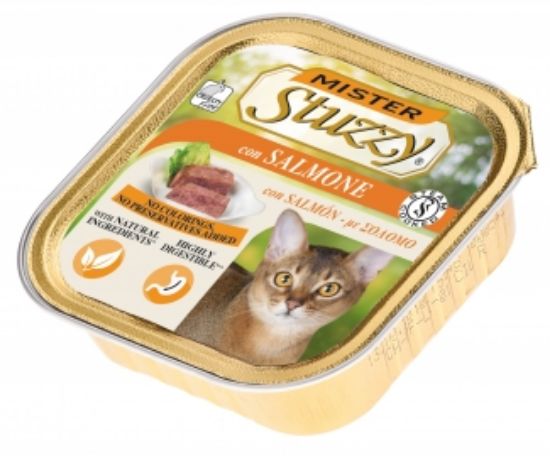 Mister Stuzzy Cat With Salmon - Пастет за израснали котки със сьомга, 100 гр.