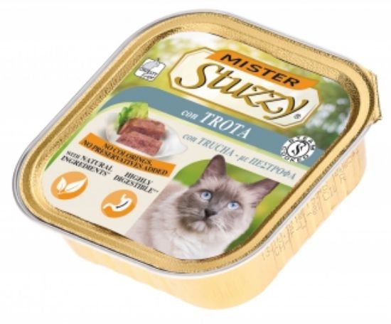 Stuzzy Cat With Trota -Пастет за израснали котки с пъстърва, 100 гр.