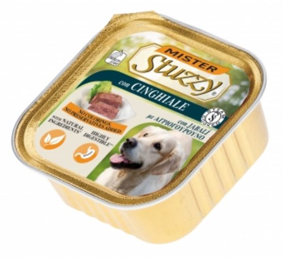 Mister Stuzzy Dog With Boar - Пастет за израснали кучета с месо от глиган, 300 гр