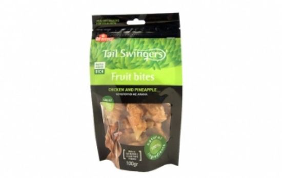 Pet Interest Pineapple bites with Chicken - Лакомство за кучета, вкусни пилешки хапки с ананас и витамини, 100 гр