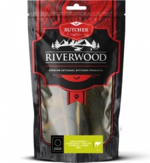 Riverwood - Сушени лакомства за кучета с камилска кожа, 150 гр