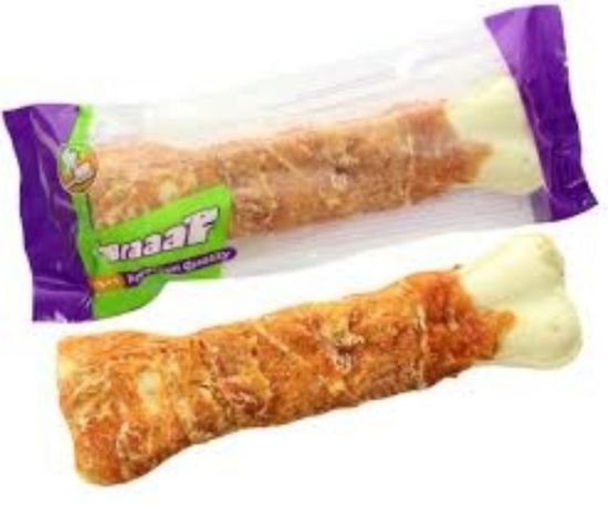 Braaf Pressed Bone Chicken - Пресован кокал обвит в нежно пилешко филе, 1 брой, 20 см