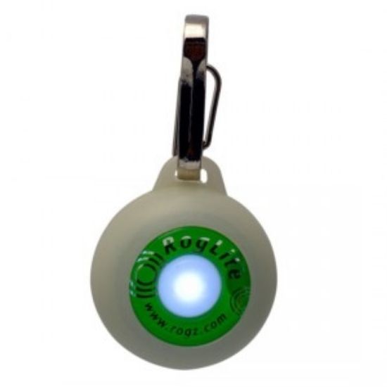 Rogz Roglite - Светещ аксесоар за кучешки нашийници, 31 мм.