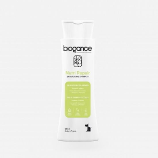 Biogance Nutry repair shampoo - Кучешки шампоан,възстановяващ, за изтощена козина 250 мл.