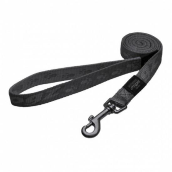 Rogz Alpinist Fixed Lead X-Large-Повод за кучета 25мм/-1,2 метра, сив платинум