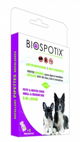 Biogance Biospotix - Спот он  за кучета до 20кг, 5бр