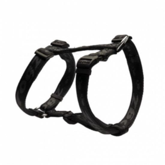Rogz Alpinist H-Harness Medium - Нагръдник за кучета с вратна обиколка 26 до 40 см. и гръдна 32 до 52 см. черен