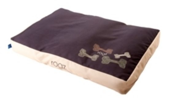 Rogz Flat Podz XL Mocha Bone -Меко легло/дюшече за кучета 12x86x129 см. мока кафяв