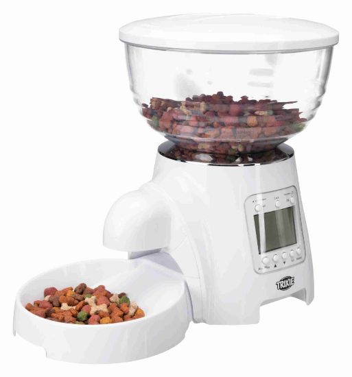 Trixie Automatic Feeder TX7 - Автоматична хранилка за кучета и котки, до 5 л. суха храна