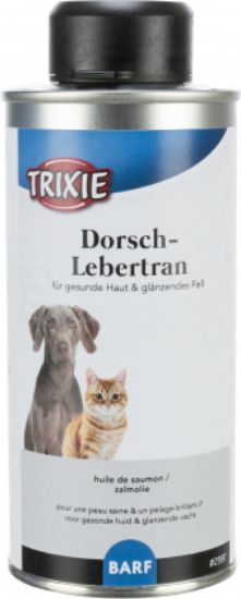 Trixie Cod Liver Oil - Масло от черен дроб на риба треска за кучета и котки за здрава и блестяща козина, 250 мл.