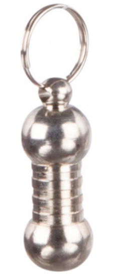 Trixie I.D. Tag - Метален адресник за кучета и котки - хром