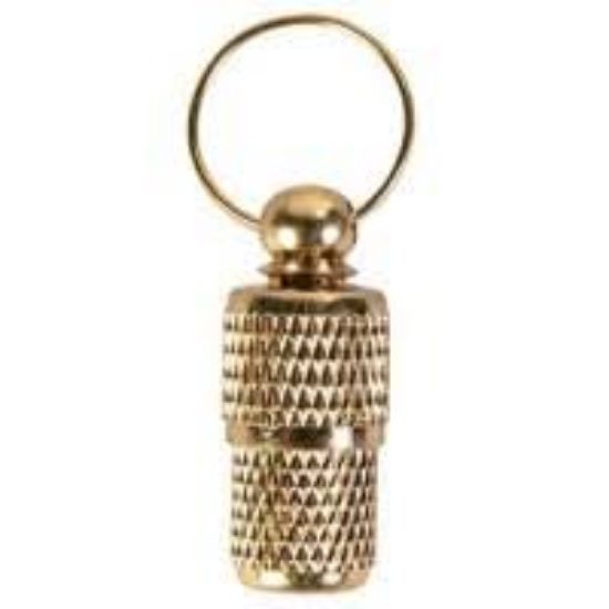 Trixie I.D. Tag - Метален адресник за кучета и котки - златист