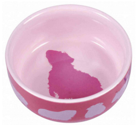 Trixie Bowl - Керамична купа за храна и вода за морско свинче и други гризачи 250 мл/ø 11 см.