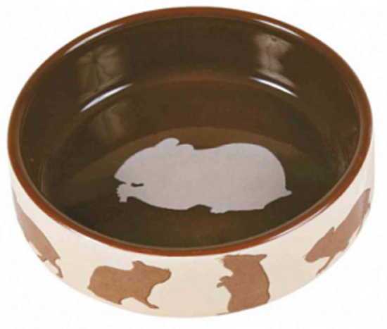 Trixie Hamster Bowl - Керамична купа за храна и вода за хамстери 80 мл./ø 8 см.