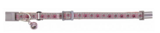 Trixie Junior Collar - Светлоотразителен,регулируем нашийник за котенца със звънец 15см./24 см.-8 мм.