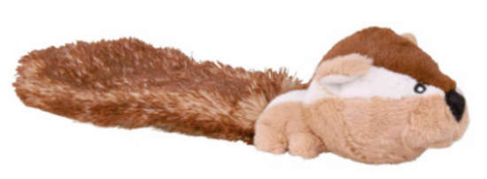 Trixie Dangling Chipmunk dog toy - Плюшена играчка за кучета висящ бурундук 30см