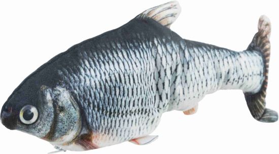 Trixie - Играчка за котки, вибрираща риба - 30 см.